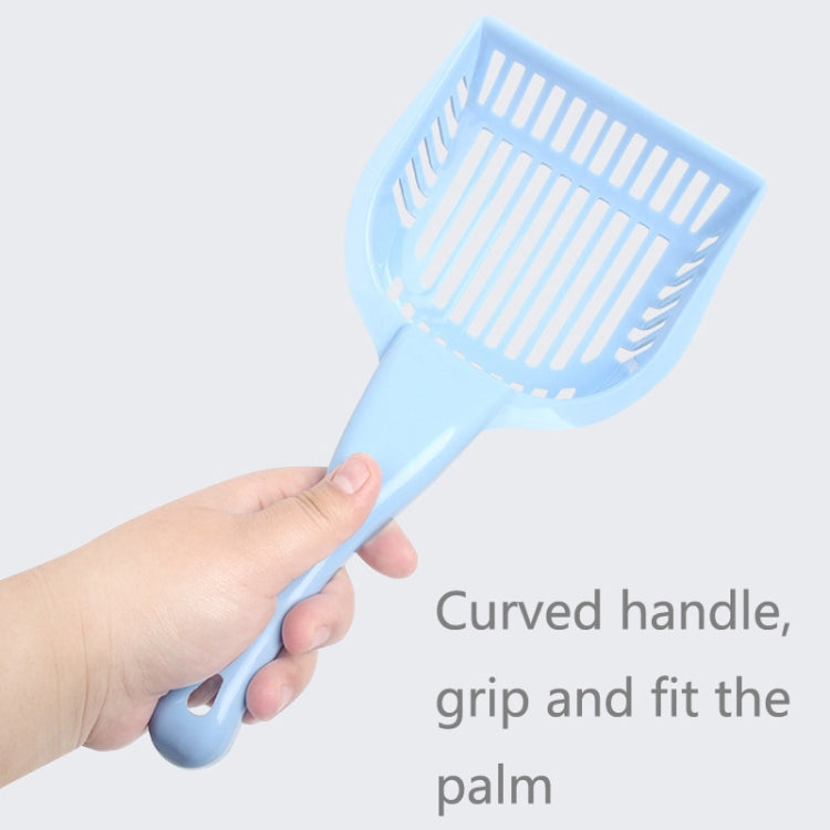10 PCS 93816 Pet Supplies Grid Thickened Cat Litter Scoop
