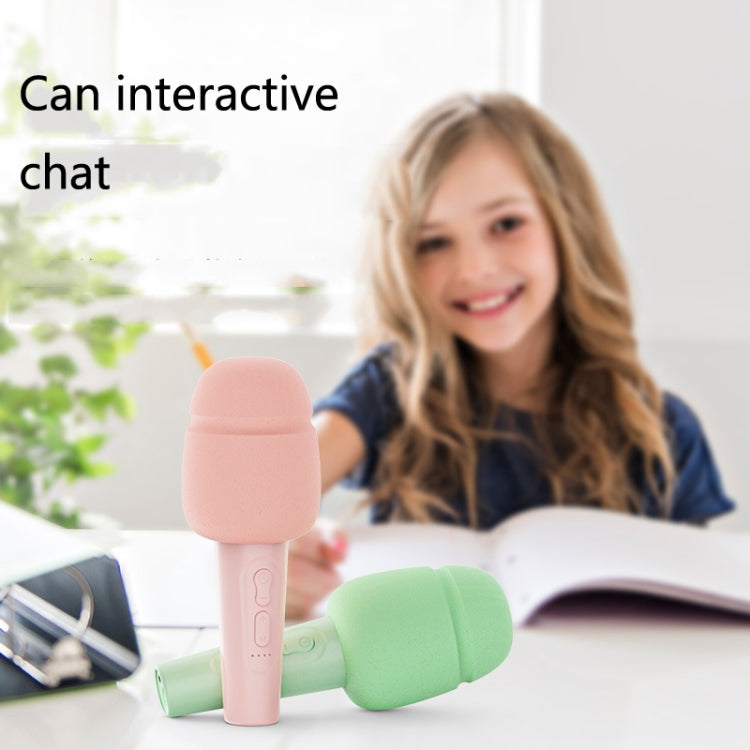 M8 Children Mobile Phone Karaoke Wireless Microphone, Style: Ultimate Version (Pink)