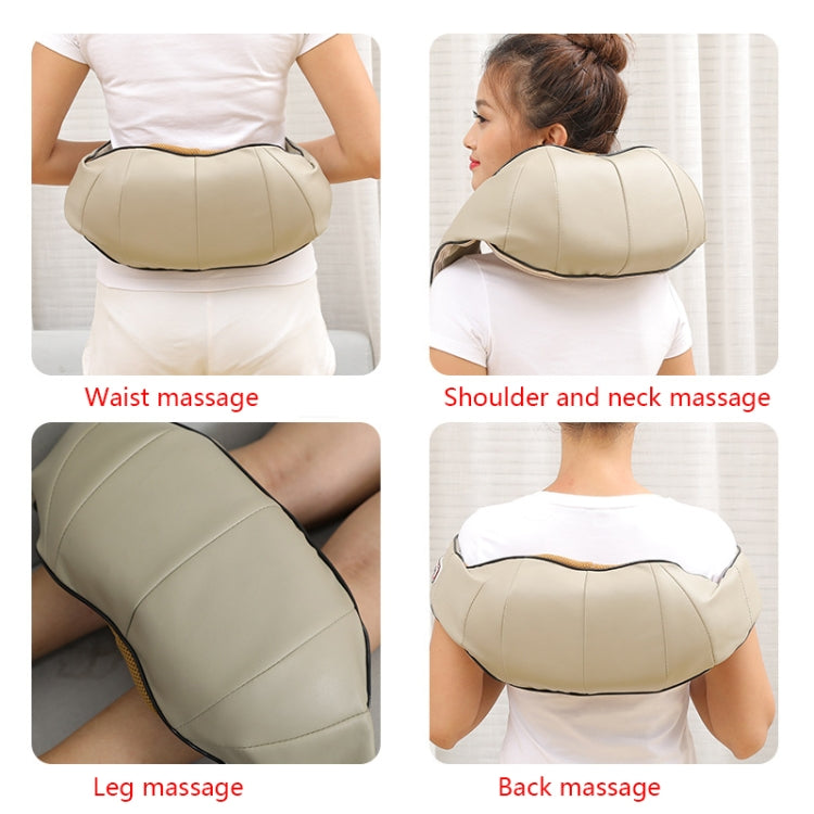 6 Keys Kneading Massage Shawl Cervical Massager, Specification: US Plug
