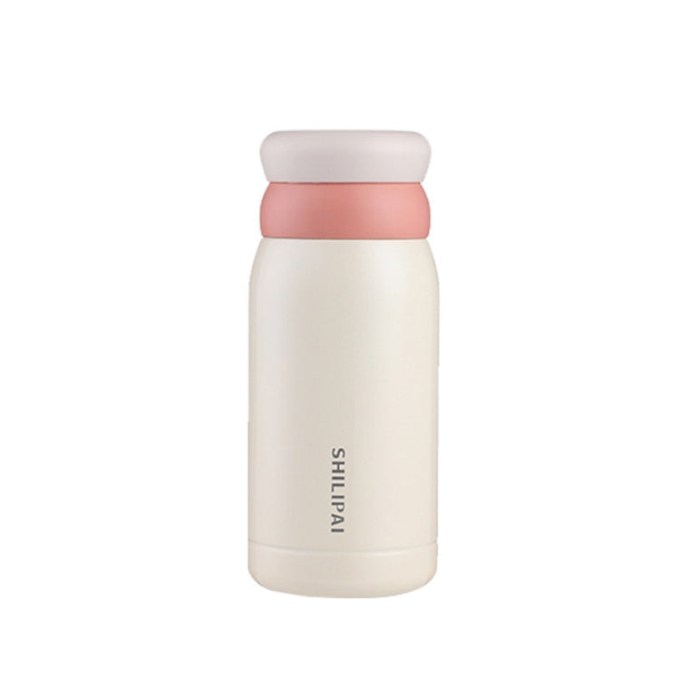 203809 300ml Portable 304 Stainless Steel Vacuum Thermoses Macaron Color Matching Cute Cup