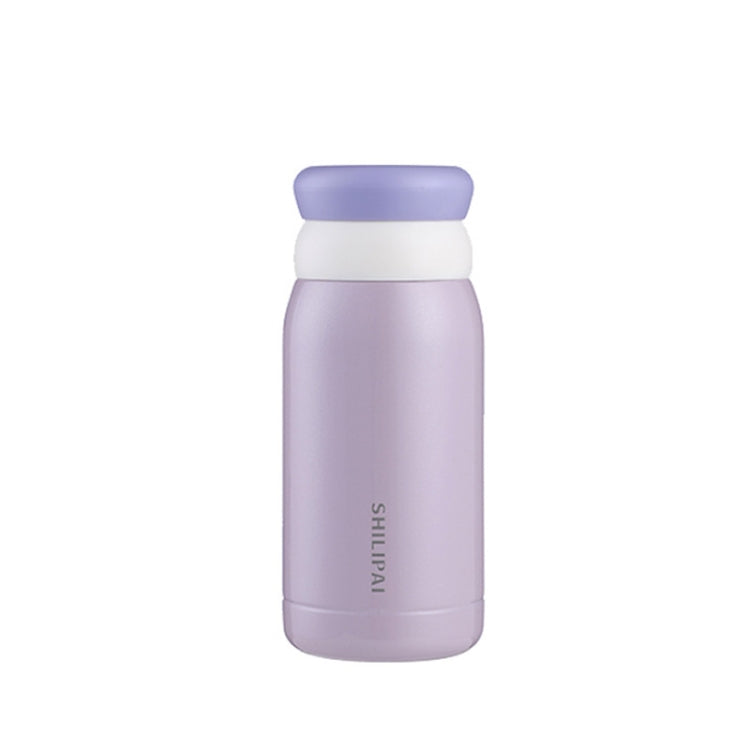 203809 300ml Portable 304 Stainless Steel Vacuum Thermoses Macaron Color Matching Cute Cup