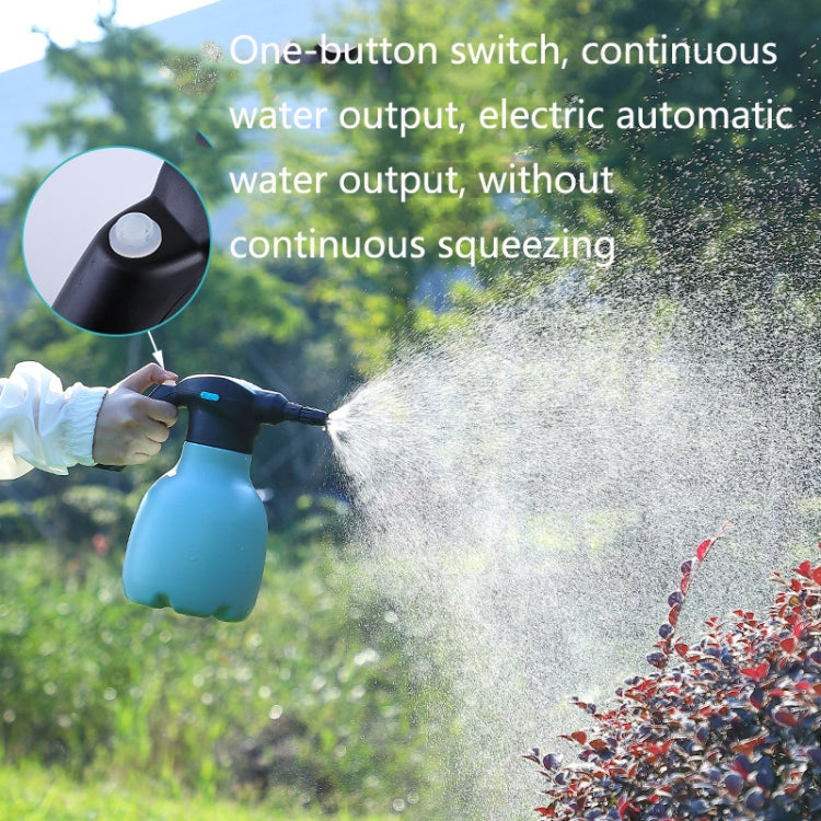 1.5L Garden Electric Watering Can Handheld Household Flower Watering Device, Specification: Yellow + Universal Nozzle