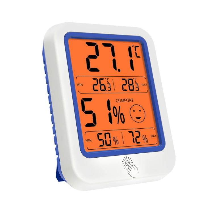 2 PCS Electronic Wall-Mounted Industrial Digital Display Thermometer And Hygrometer