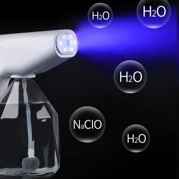 KLC-1200 Blue- Nano Atomization Sprayer Handheld Disinfector, Specification: No Gear