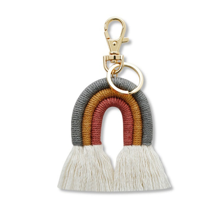 2 PCS Hand-Woven Bohemian Tassel Bag Pendant