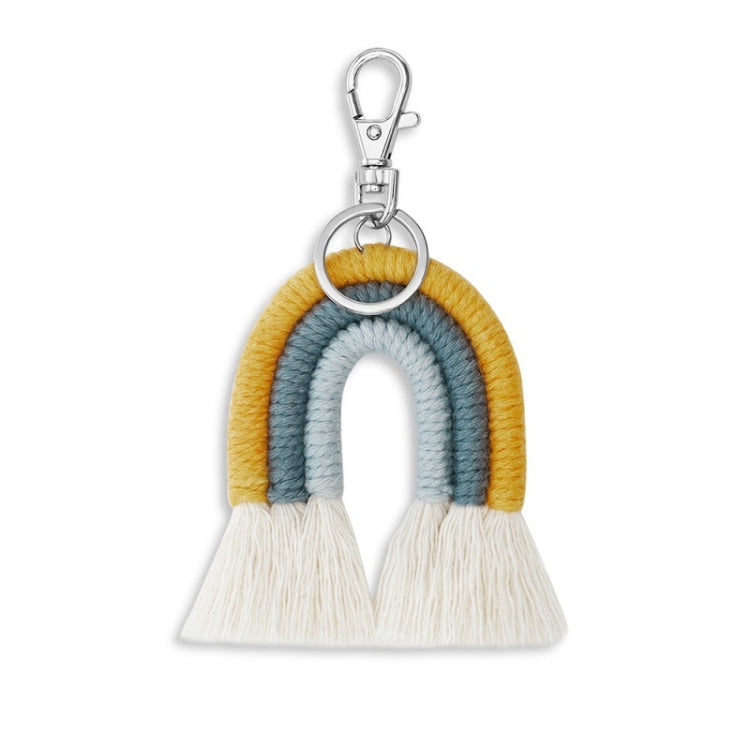 2 PCS Hand-Woven Bohemian Tassel Bag Pendant