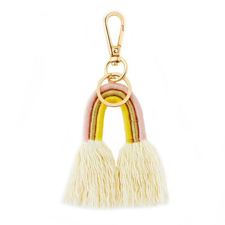 2 PCS Hand-Woven Bohemian Tassel Bag Pendant