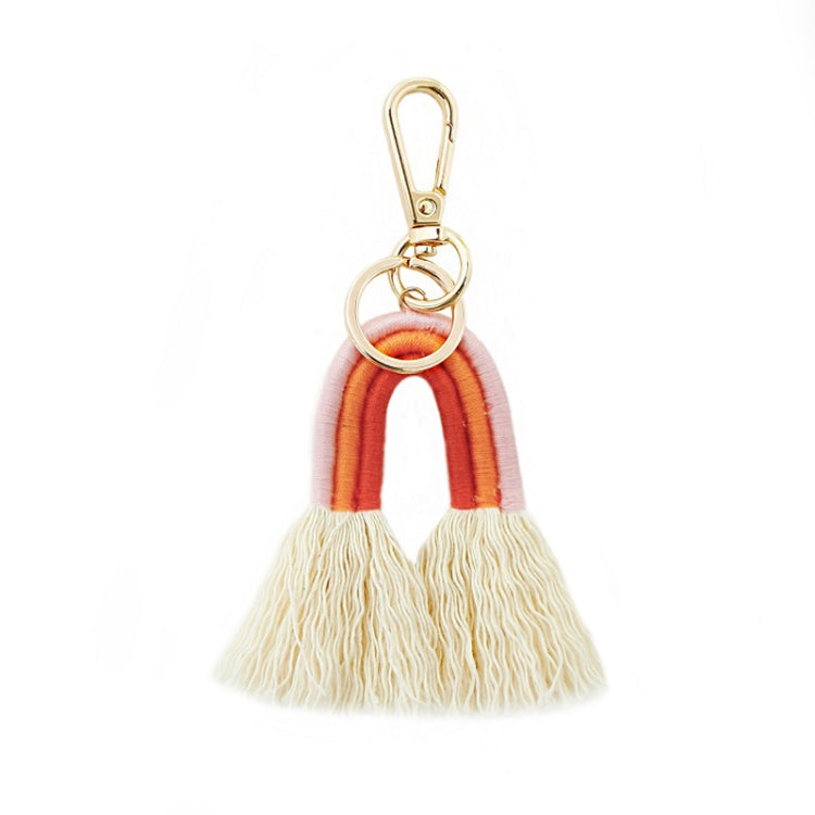 2 PCS Hand-Woven Bohemian Tassel Bag Pendant