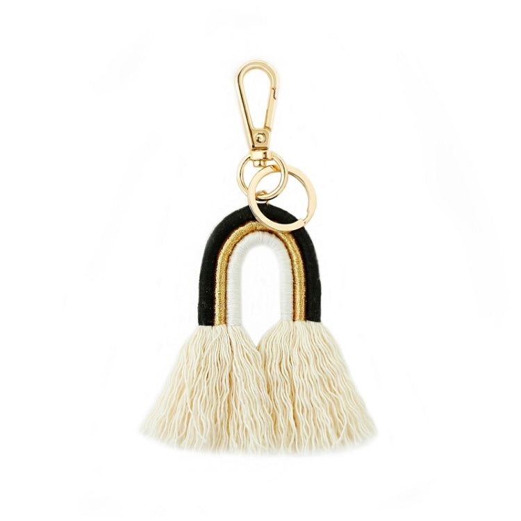2 PCS Hand-Woven Bohemian Tassel Bag Pendant