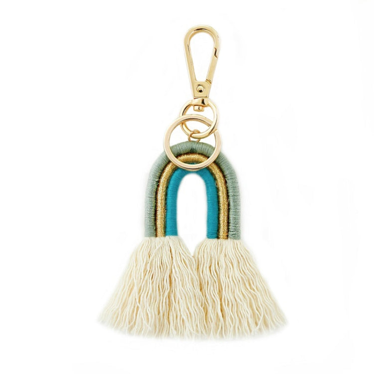 2 PCS Hand-Woven Bohemian Tassel Bag Pendant