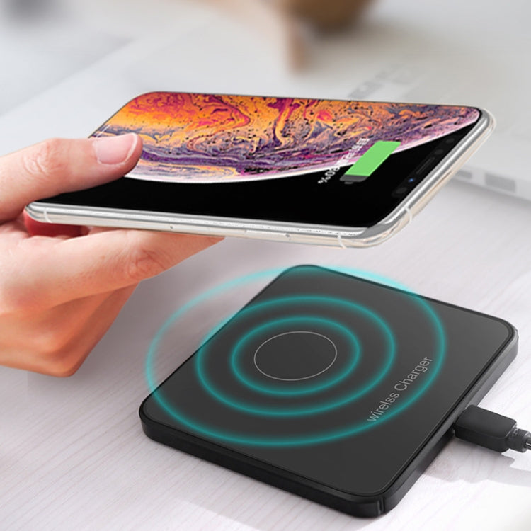 A9189 10W Vertical Wireless Fast Charger with Detachable Mobile Phone Holder