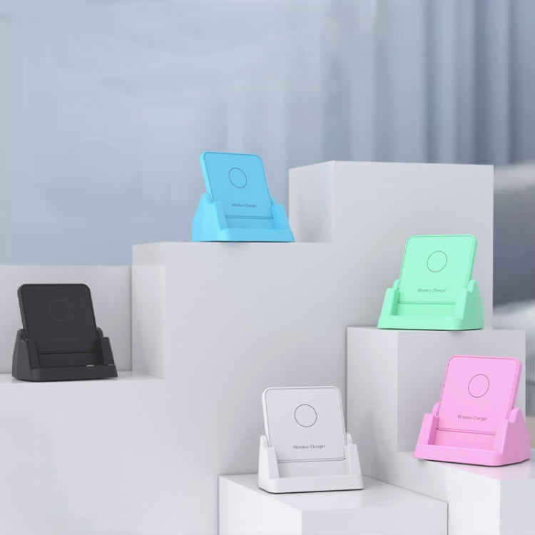 928 Universal Full-Featured Vertical Wireless Charger 10W (White)