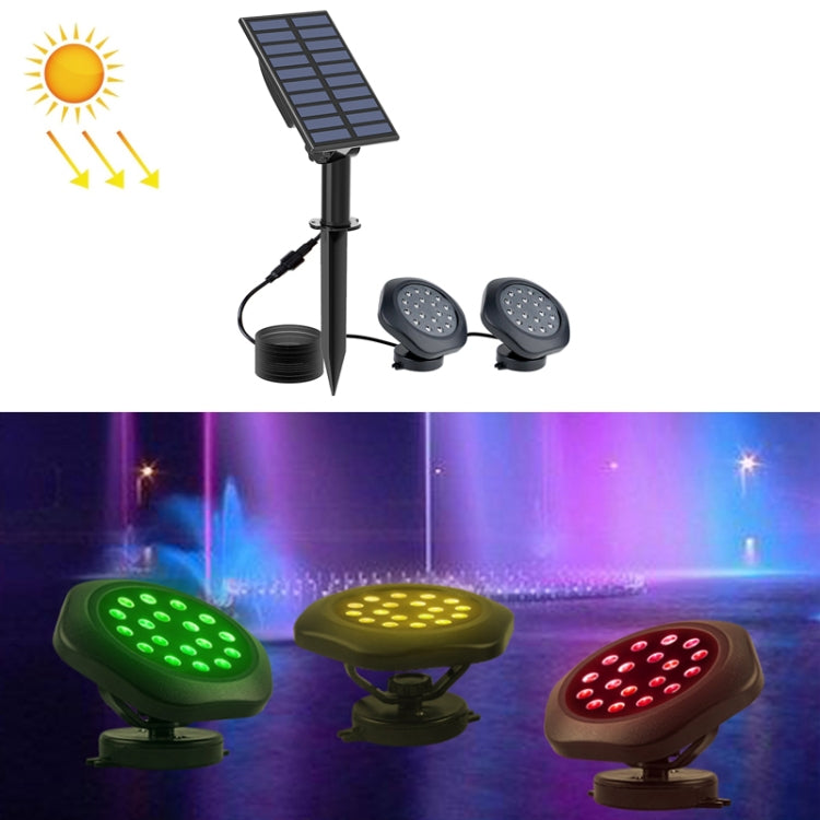 TS-S5403 Solar Disc Underwater Light RGB Swimming Pool Spotlight,Specification: 3 in 1