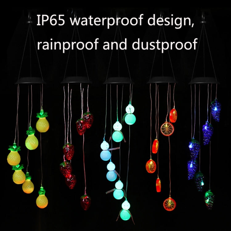 Solar Wind Chime Lamp Outdoor Balcony Decorative Landscape