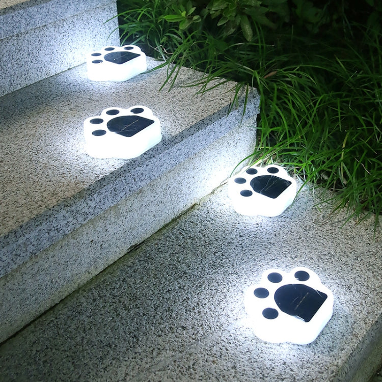 Bear Paw Outdoor Solar LED Courtyard Buried Light