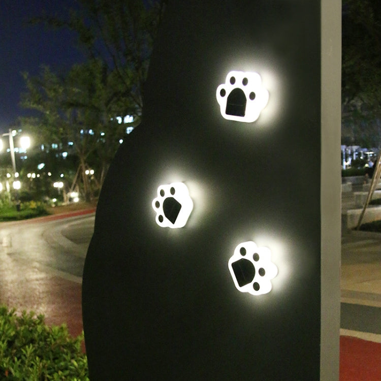 Bear Paw Outdoor Solar LED Courtyard Buried Light