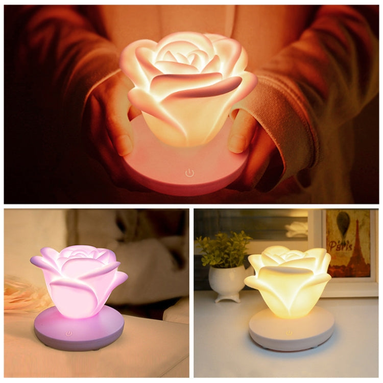 USB Charging Romantic Rose LED Atmosphere Light