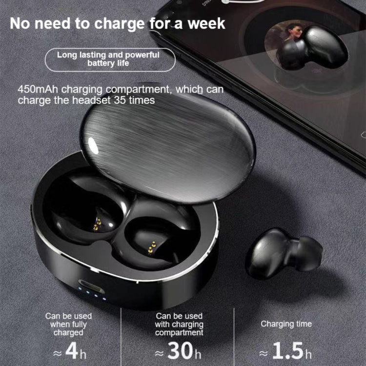 AIRS Mini In-Ear Bluetooth Earphones With Rotating Charging Box