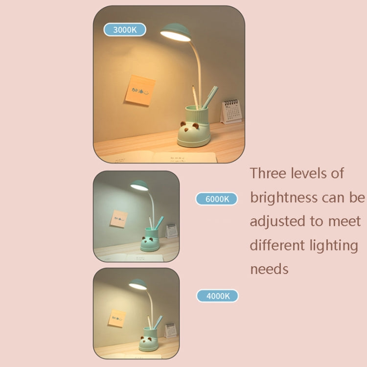 Cartoon Boots LED Eye Protection Desk Lamp