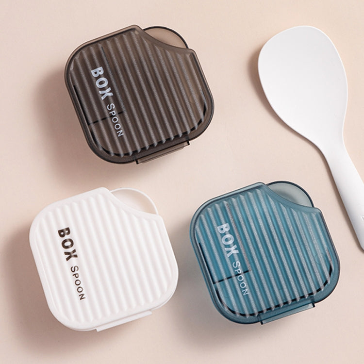 2 PCS Household Rice Spoon Box Non-Stick Rice Storage Rack