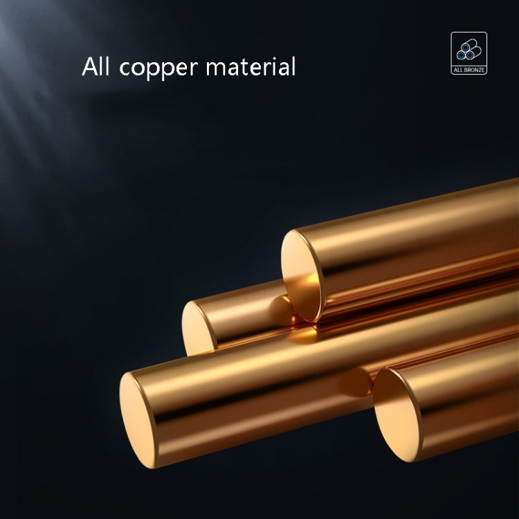 8x30cm Large Displacement Deodorant Straight Rectangular All Copper Floor Drain(Black)