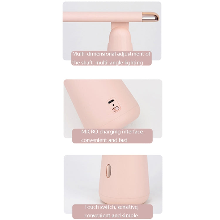 8097 LED Folding Touch Dimming Table Lamp(Girl Pink)