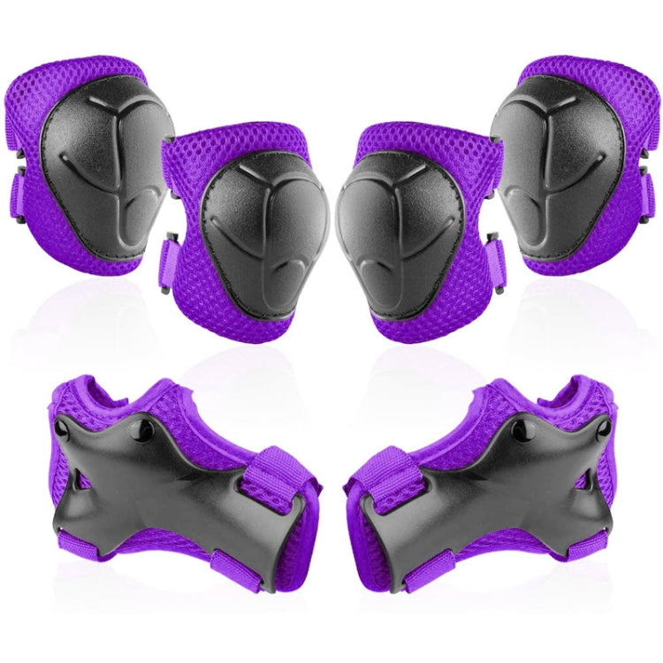 DD-610 6 In 1 Children Riding Sports Protective Gear Set