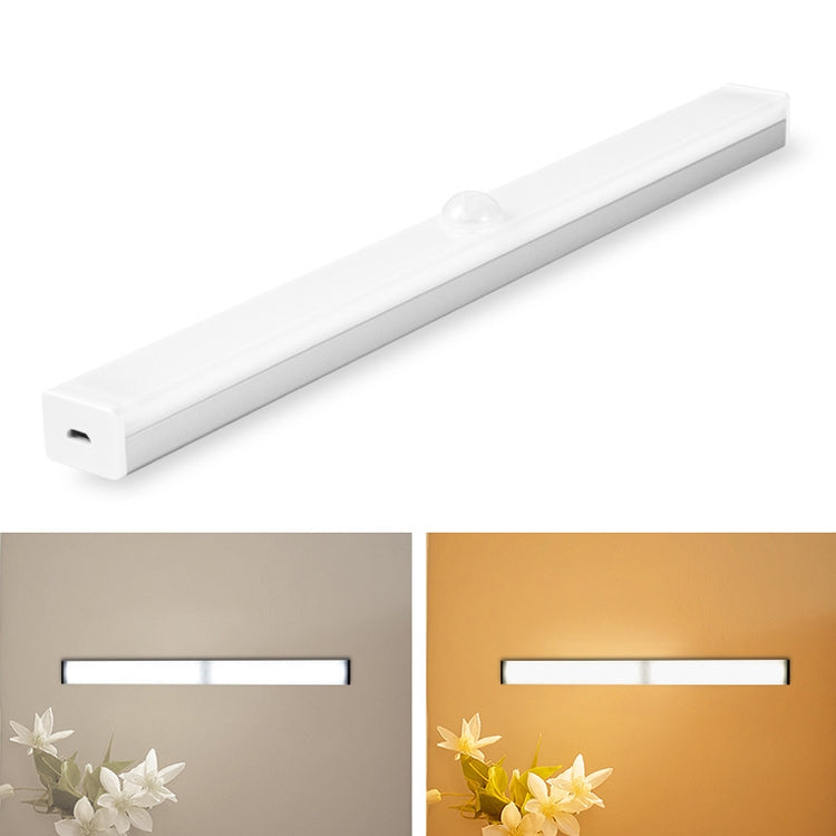 LED Human Body Induction Lamp Long Strip Charging Cabinet Lamp Strip, Size: 10cm