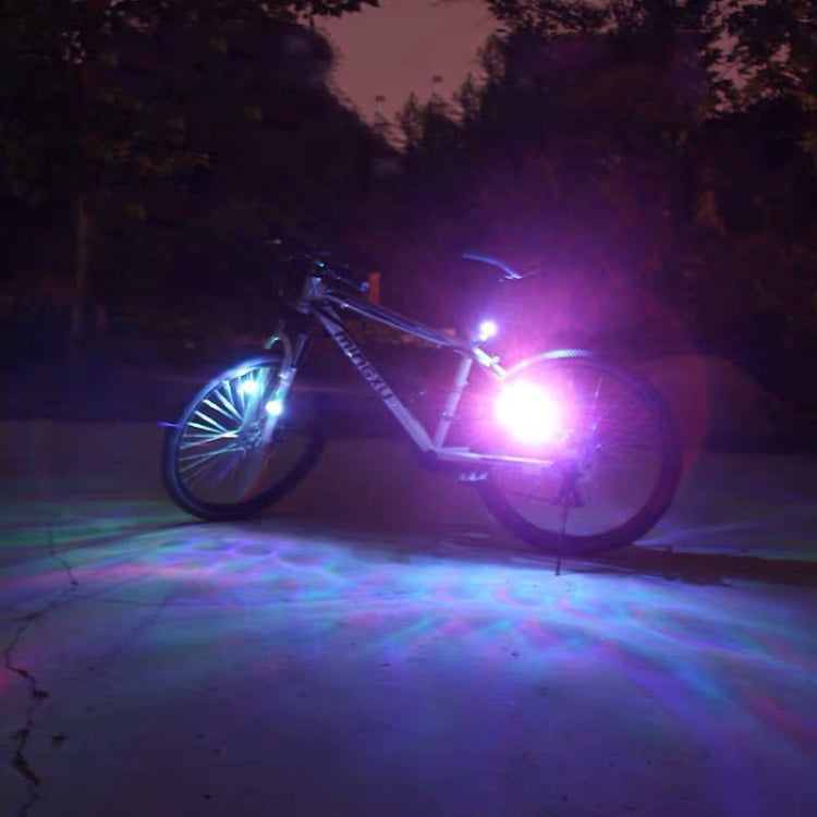 10 PCS Bicycle Silicone Warning Light(Small Frog Light Yellow Light)