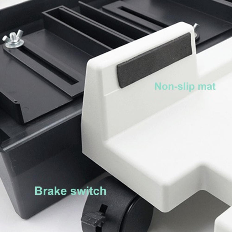 ZJ008 Computer Host Bracket with Brake Movable Tray