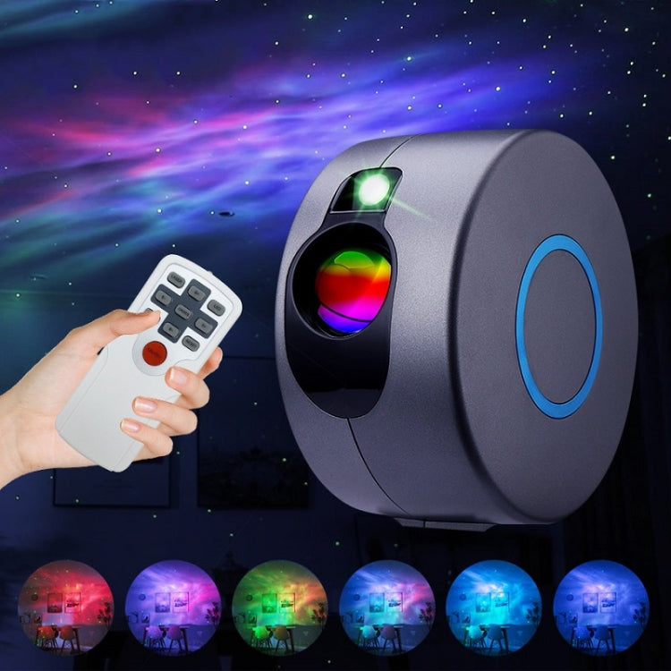 Remote Control LED Starry Sky Atmosphere Projector Lamp, Power Supply: USB Plug