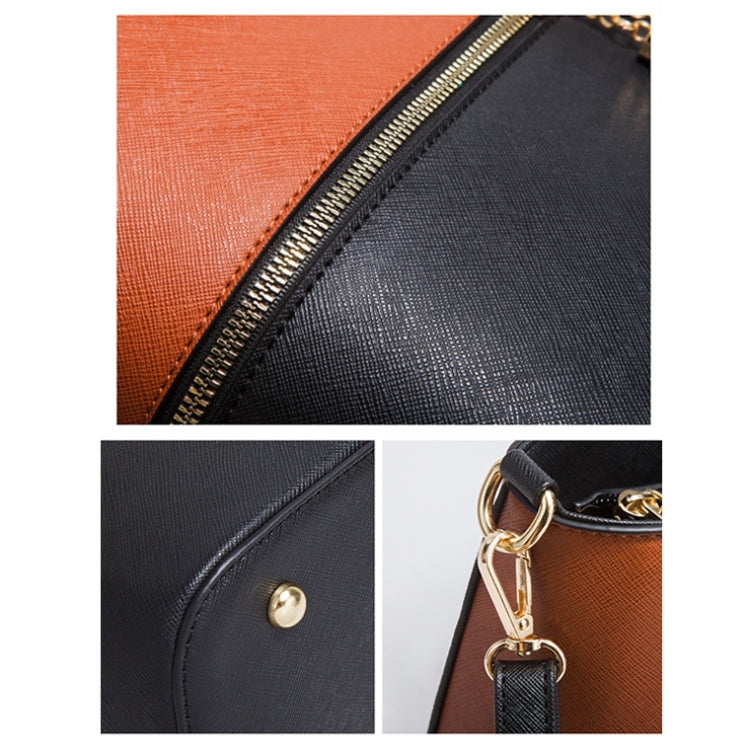 21501 4 in 1 PU Leather Ladies Diagonal Handbag
