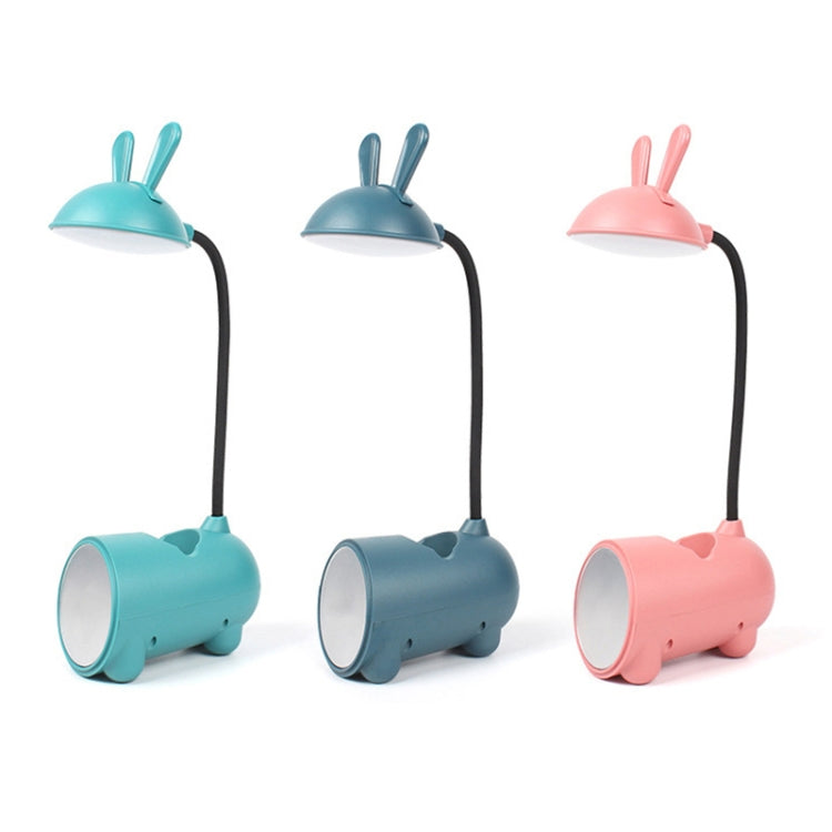 FY003T Small Rabbit USB Charging Desk Lamp with Pen Holder