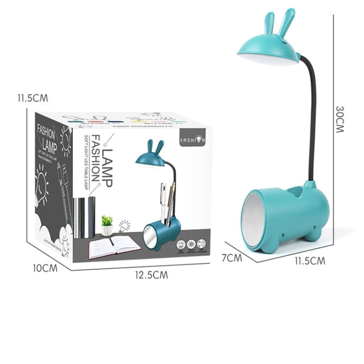 FY003T Small Rabbit USB Charging Desk Lamp with Pen Holder