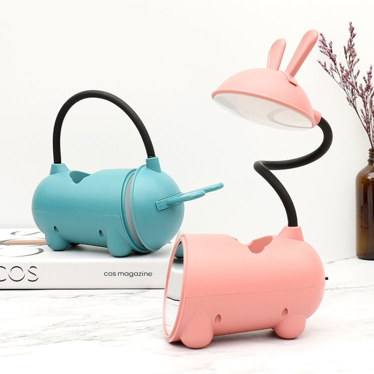 FY003T Small Rabbit USB Charging Desk Lamp with Pen Holder