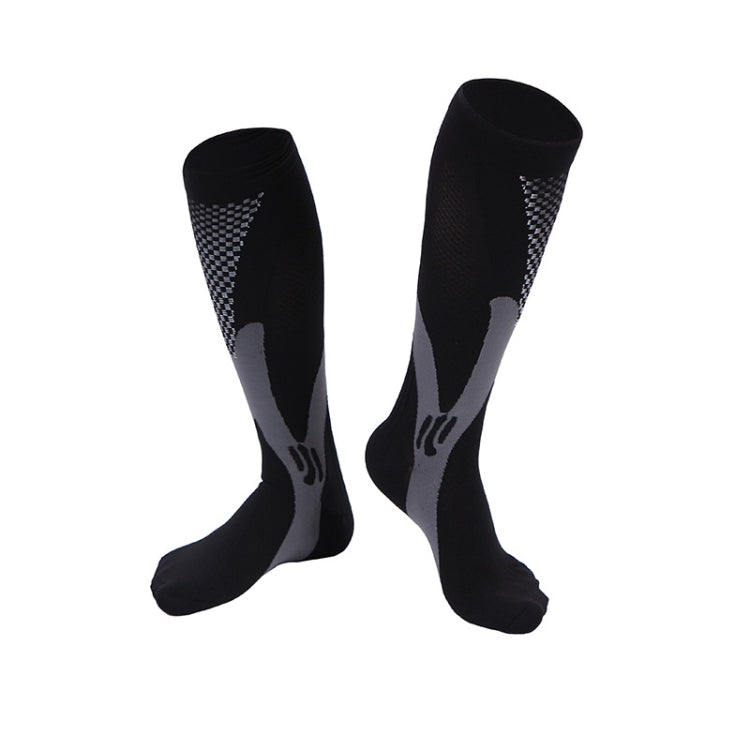 3 Pairs  Magic Compression Elastic Socks Men And Women Riding Socks Football Socks, Size: S / M