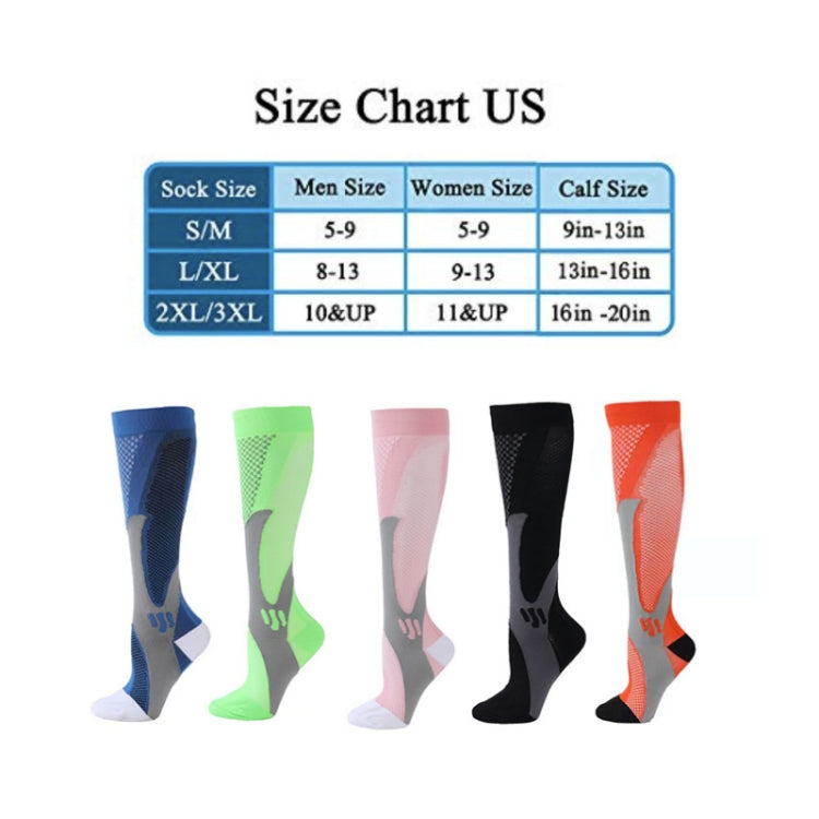 3 Pairs  Magic Compression Elastic Socks Men And Women Riding Socks Football Socks, Size: S / M