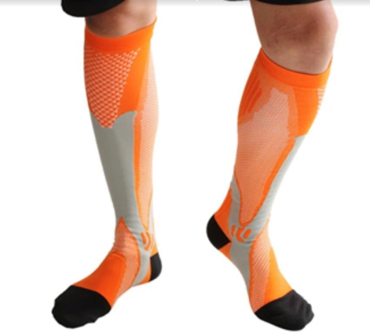 3 Pairs  Magic Compression Elastic Socks Men And Women Riding Socks Football Socks, Size: S / M