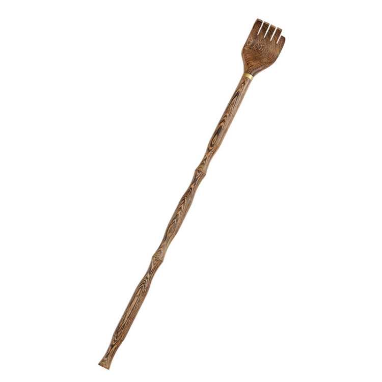 BQR01 Back Scratcher Long Handle Wooden Massage Scratcher, Style: Big Hand