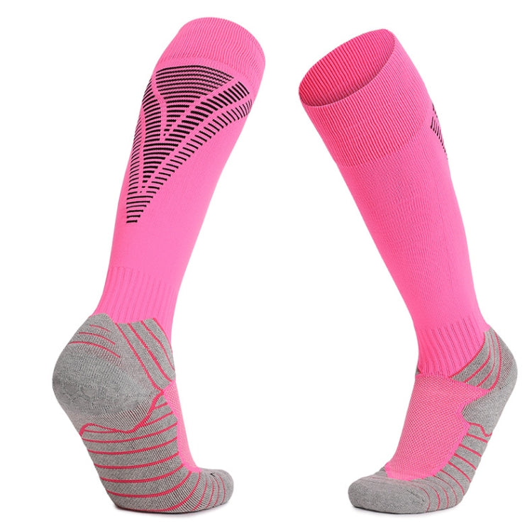 Thick Terry Non-Slip Sports Socks Over The Knee Stockings, Size: Childrens Free Size
