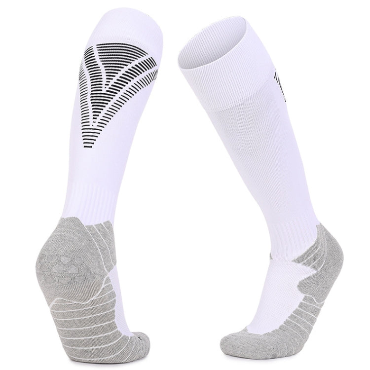 Thick Terry Non-Slip Sports Socks Over The Knee Stockings, Size: Adult  Free Size