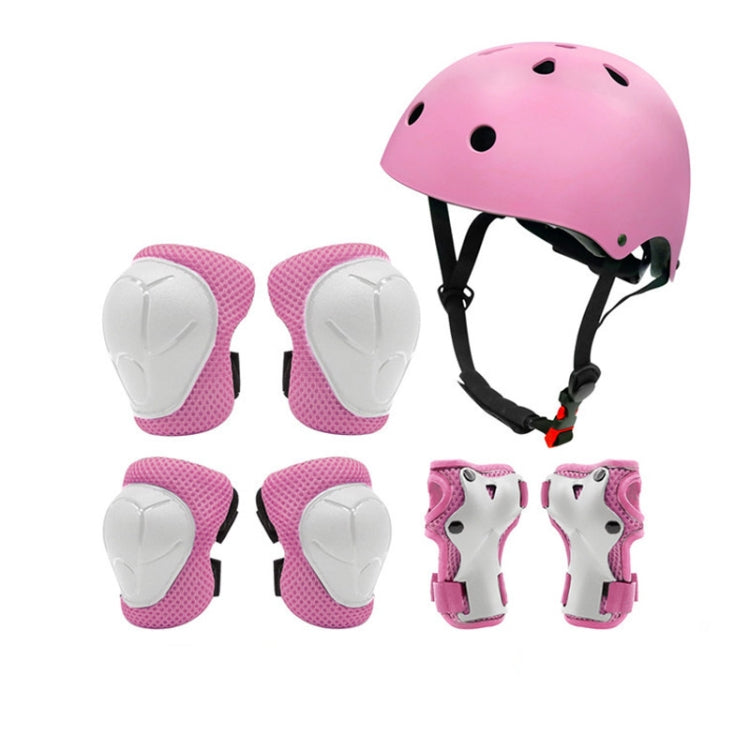 7 In 1 Children Roller Skating Protective Gear Set, Size: S