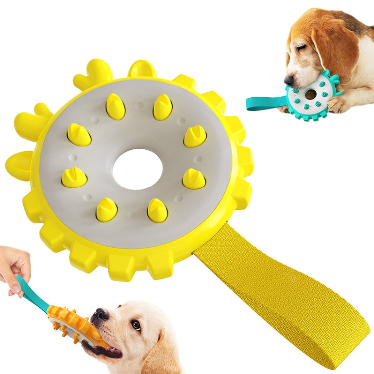 Ring Dog Toothbrushes Training Interactive Bite Dog Milling Toys