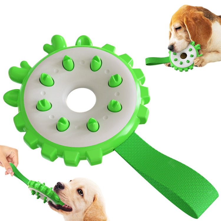 Ring Dog Toothbrushes Training Interactive Bite Dog Milling Toys