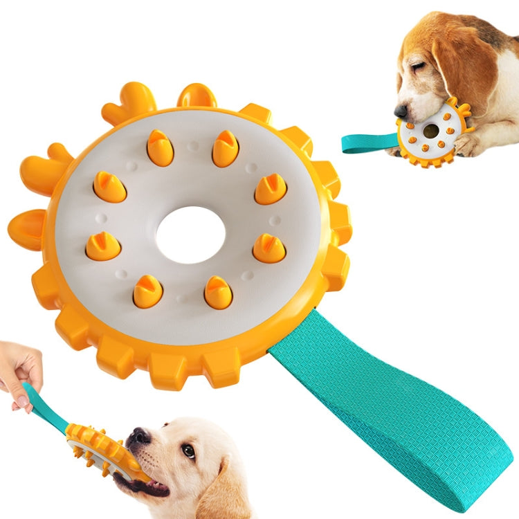 Ring Dog Toothbrushes Training Interactive Bite Dog Milling Toys