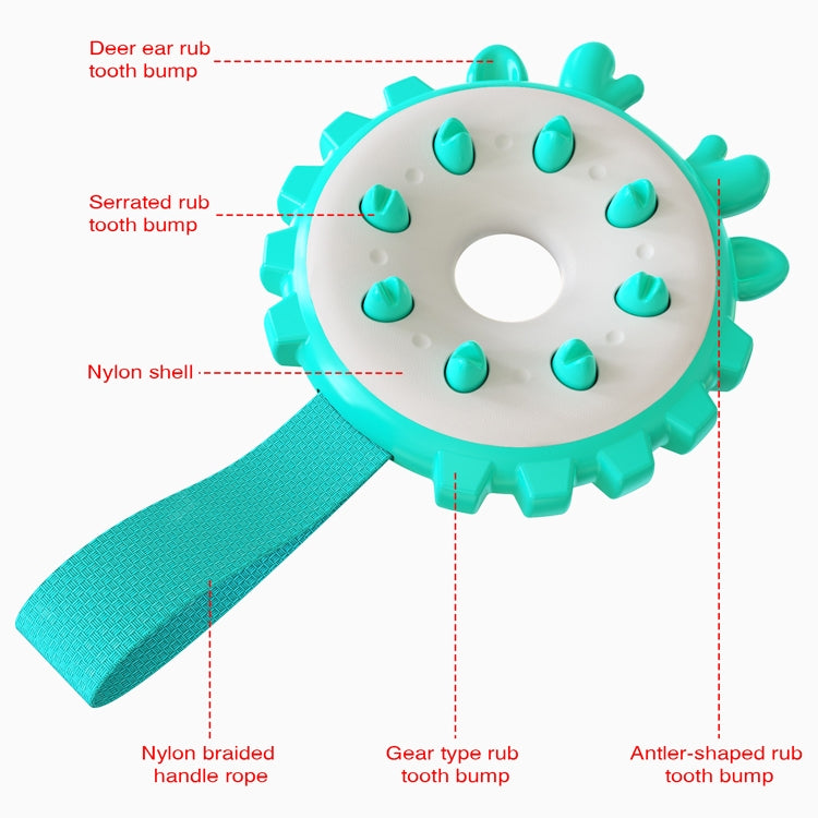 Ring Dog Toothbrushes Training Interactive Bite Dog Milling Toys