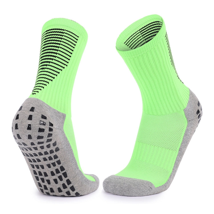 Adult Thick Towel Football Socks Non-Slip Wear-Resistant Tube Socks, Size: Free Size