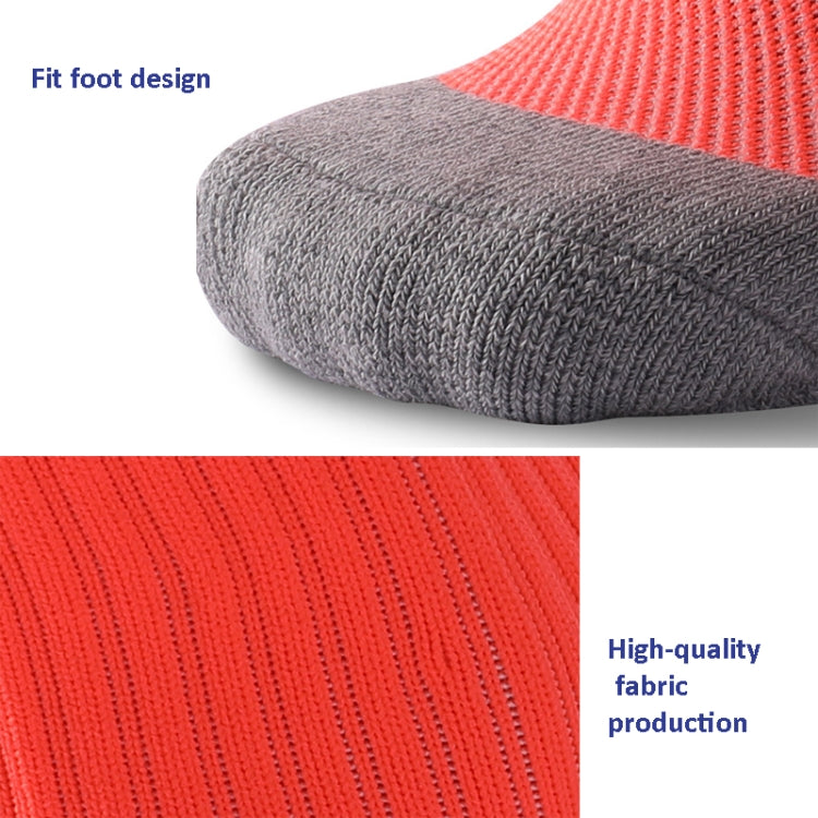 Adult Thick Towel Football Socks Non-Slip Wear-Resistant Tube Socks, Size: Free Size