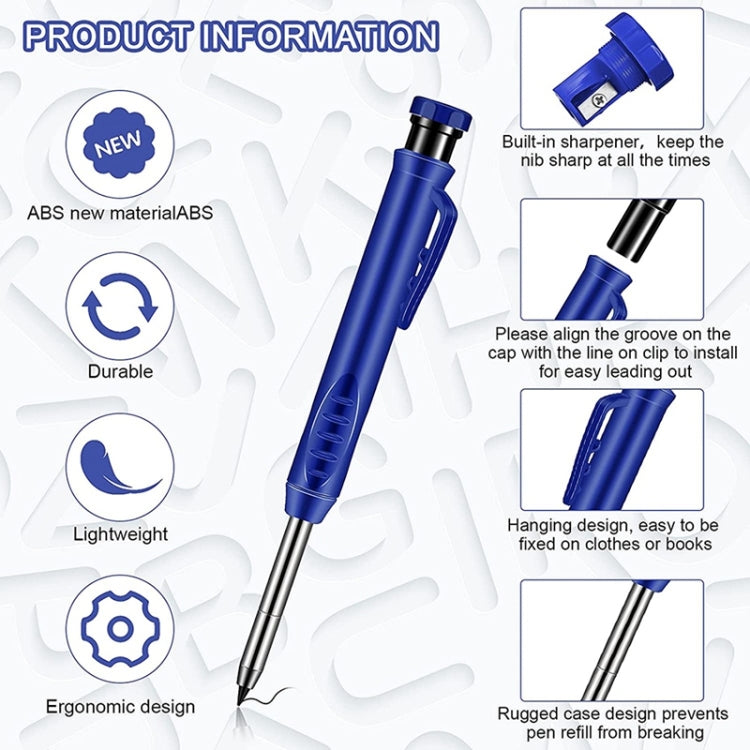Woodworking Activity Pen Deep Hole Marker Pen