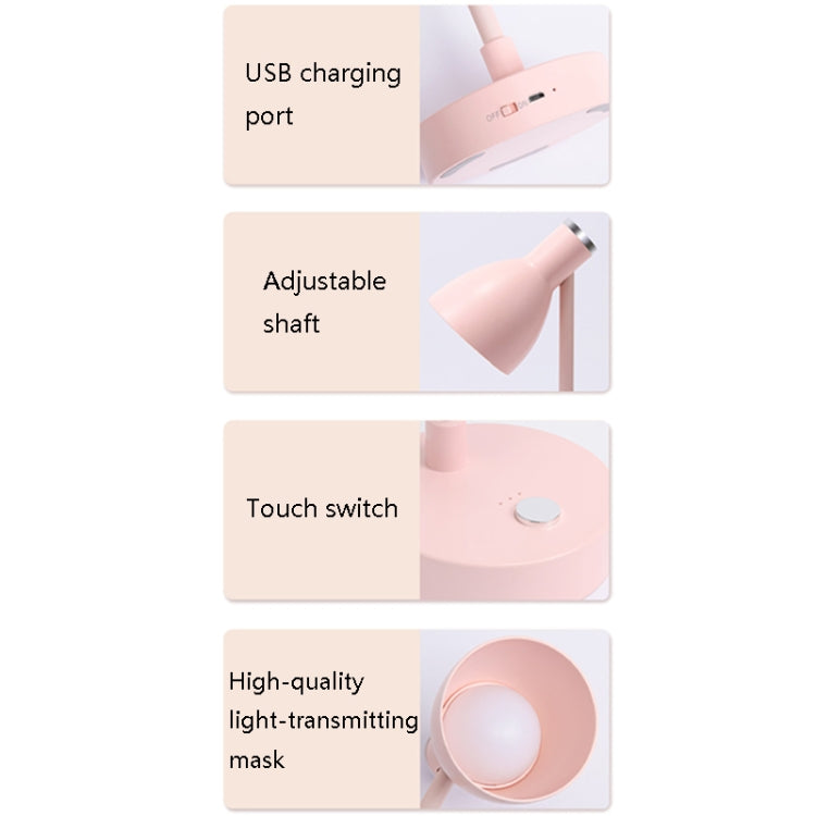 8099 LED Eye Protection Touch Dimming Table Lamp